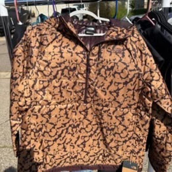 NEW The North Face CIRCALOFT Half Zip Jacket w/Hood - Color Almond Butter - Sz L - Picture 10 of 12